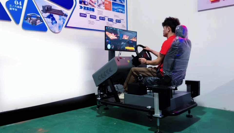 3DOF Automatic Car Driving Simulator — Equipment photograph