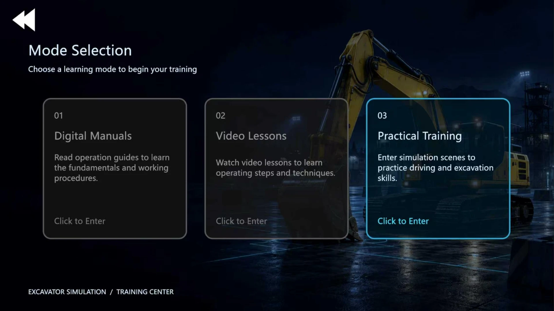 Learning-mode selection