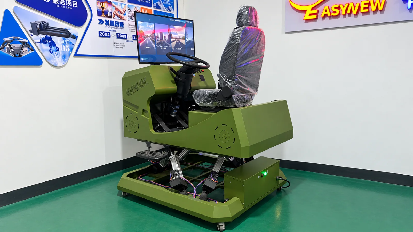 YSL-TRK-S40-M-6DOF 6DOF Heavy Vehicle Driving Simulator
