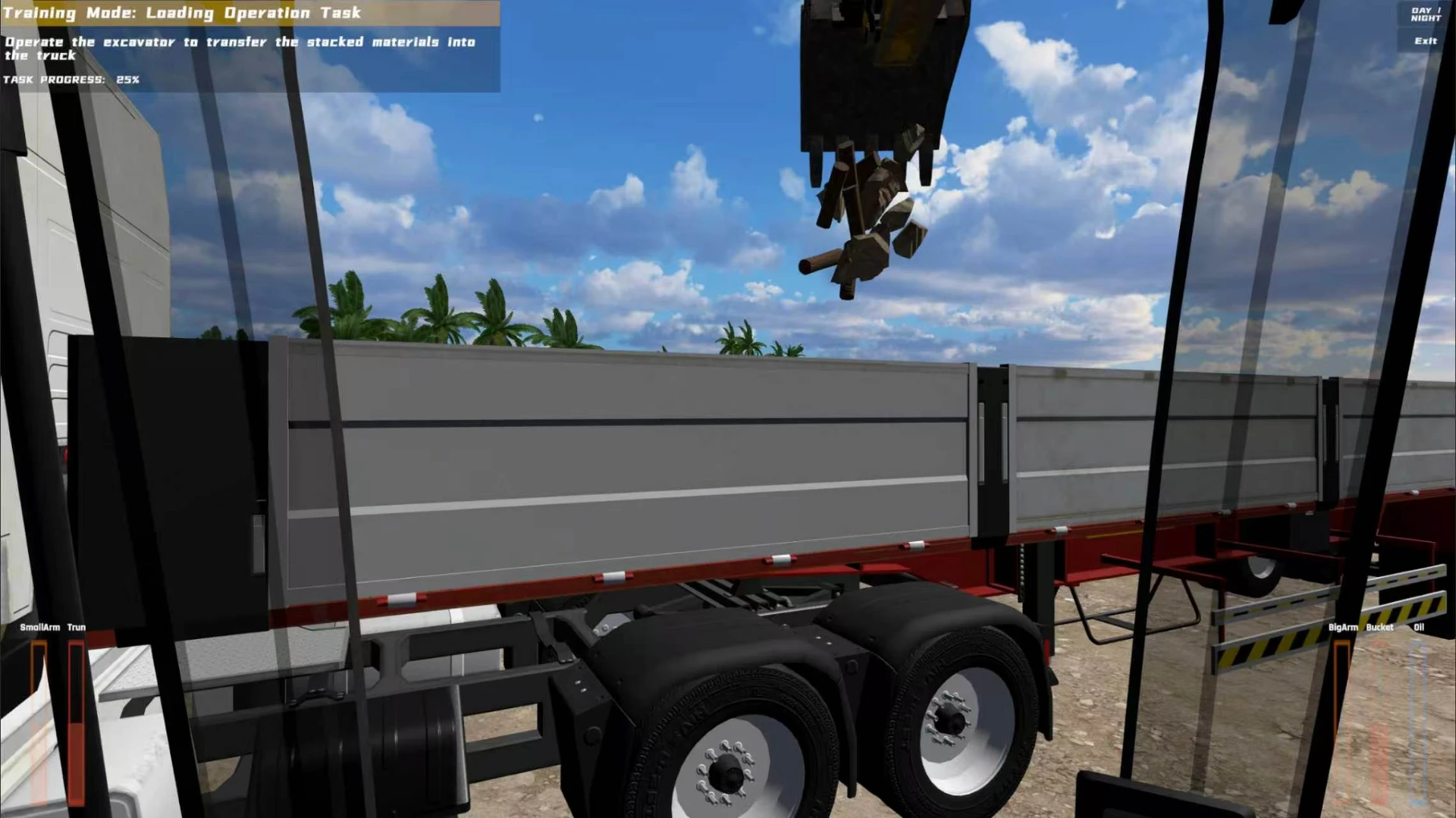 Material loading · unloading