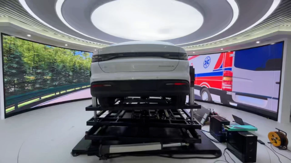 Vehicle simulation application video cover